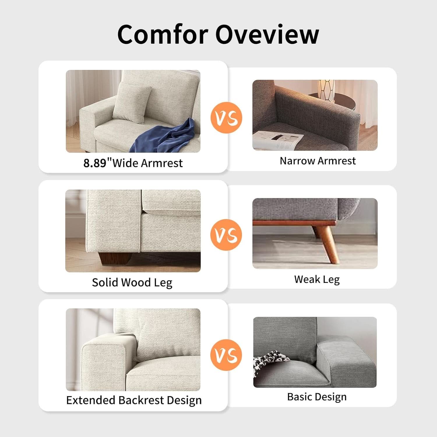 Modern Beige Recliner Sofa For Living Room Furniture