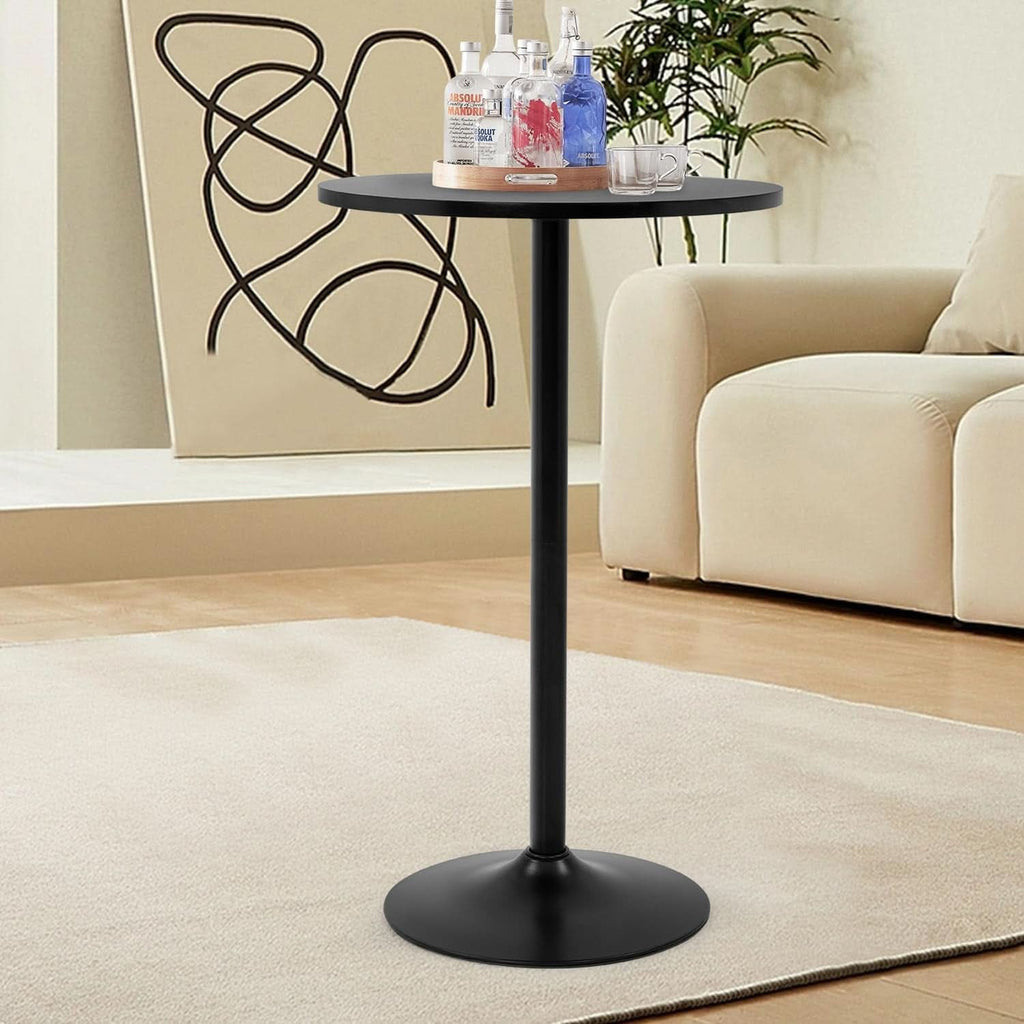 Forty Inches Round Pub Table Industrial Grade Metal Sturdy