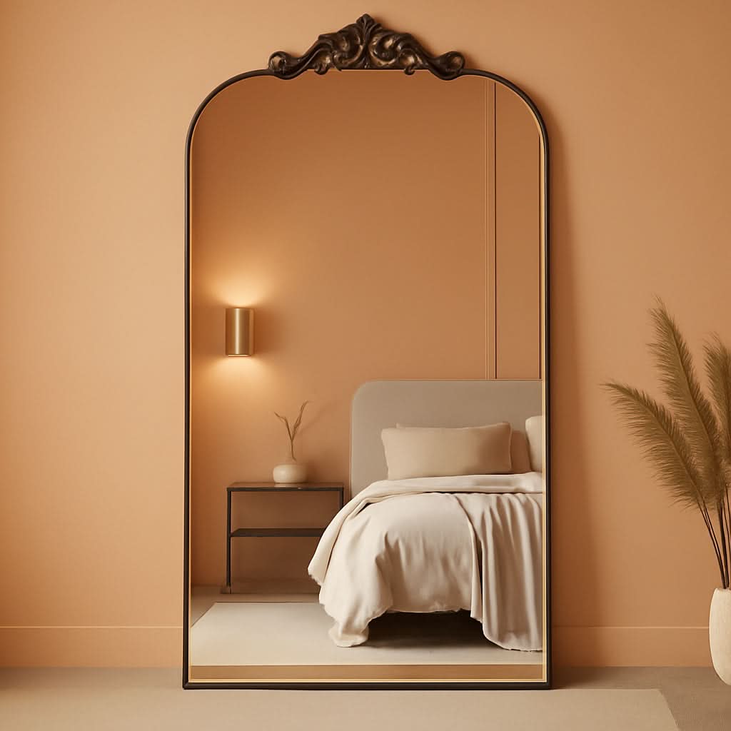 Full Length Floor Mirror 71x28 Inch Bronze For Bedroom
