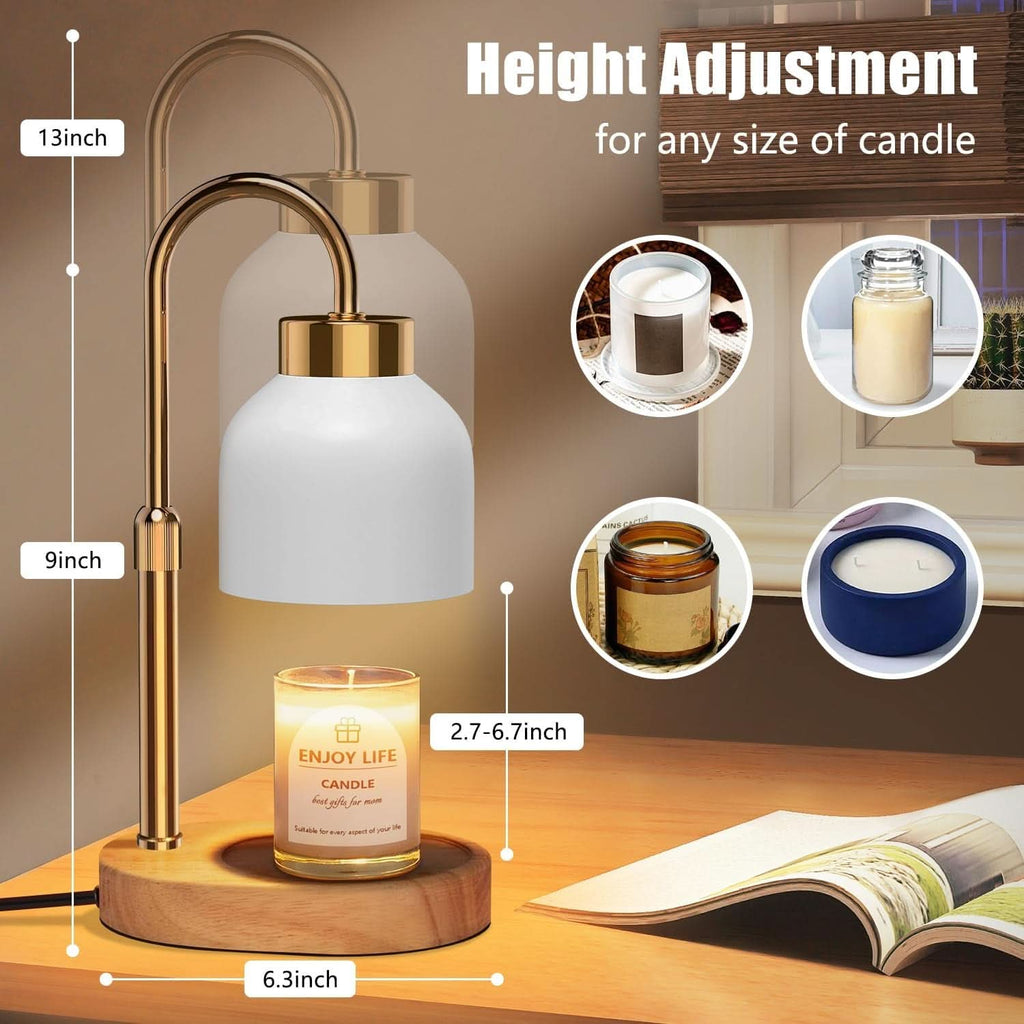 Candle Warmer Lamp With Adjustable Dimmer Brightness