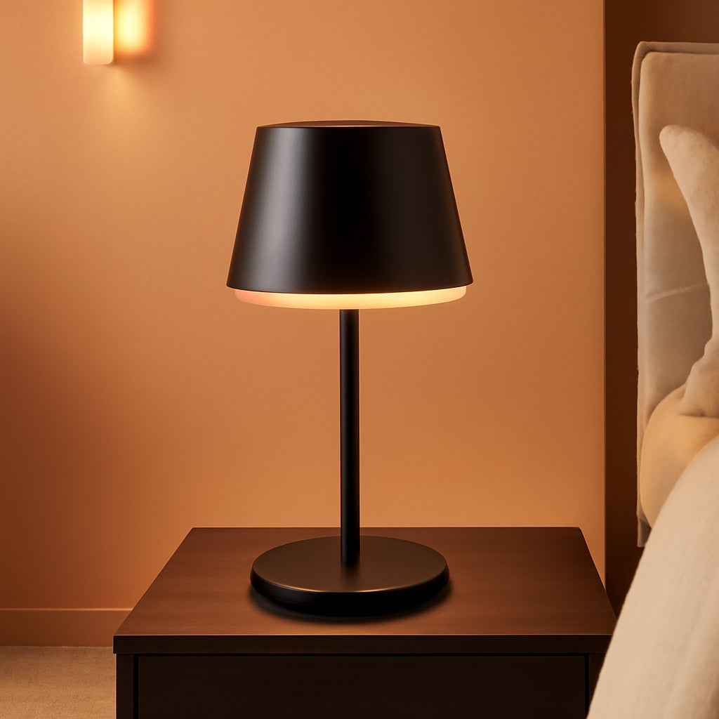 Rechargeable Cordless Table Lamp for Small Bedroom