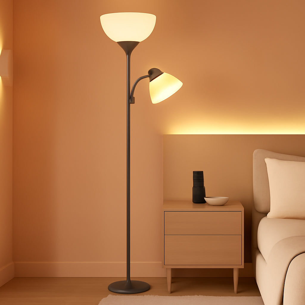 Torchiere LED Floor Lamp 2100LM 3000K6000K Bedroom Lighting