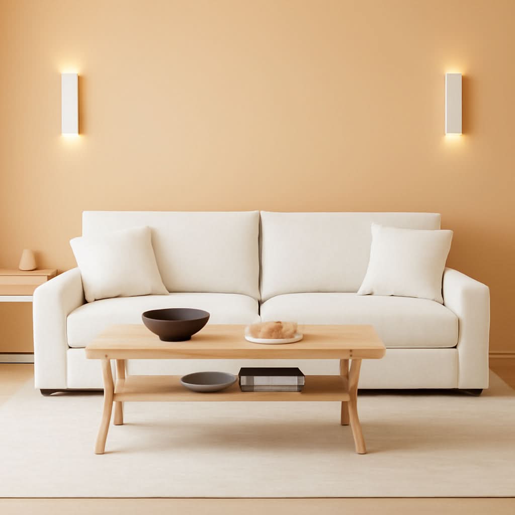 Modern Beige Recliner Sofa For Living Room Furniture
