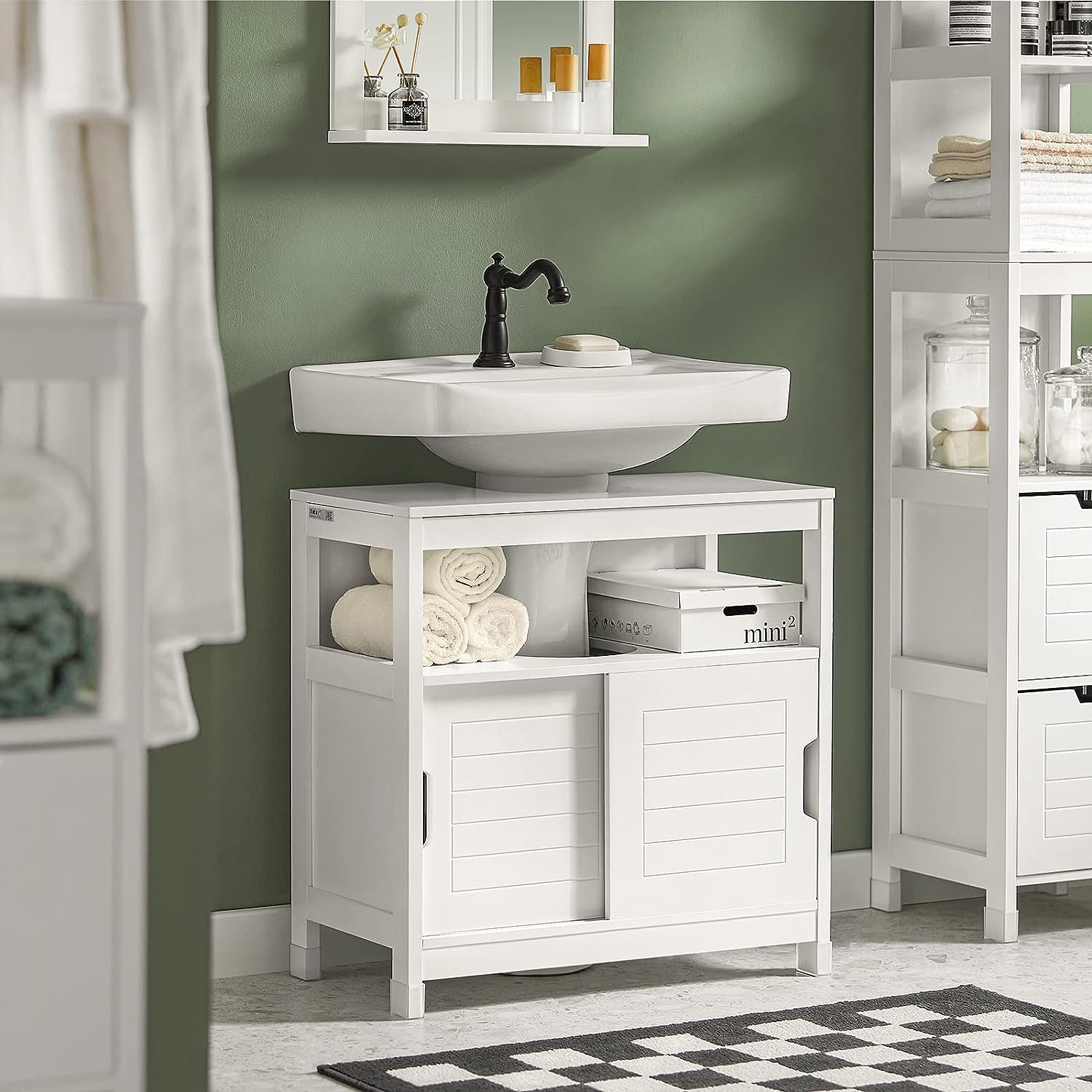 NNEDSZ Vanity Unit Bathroom Furniture, White