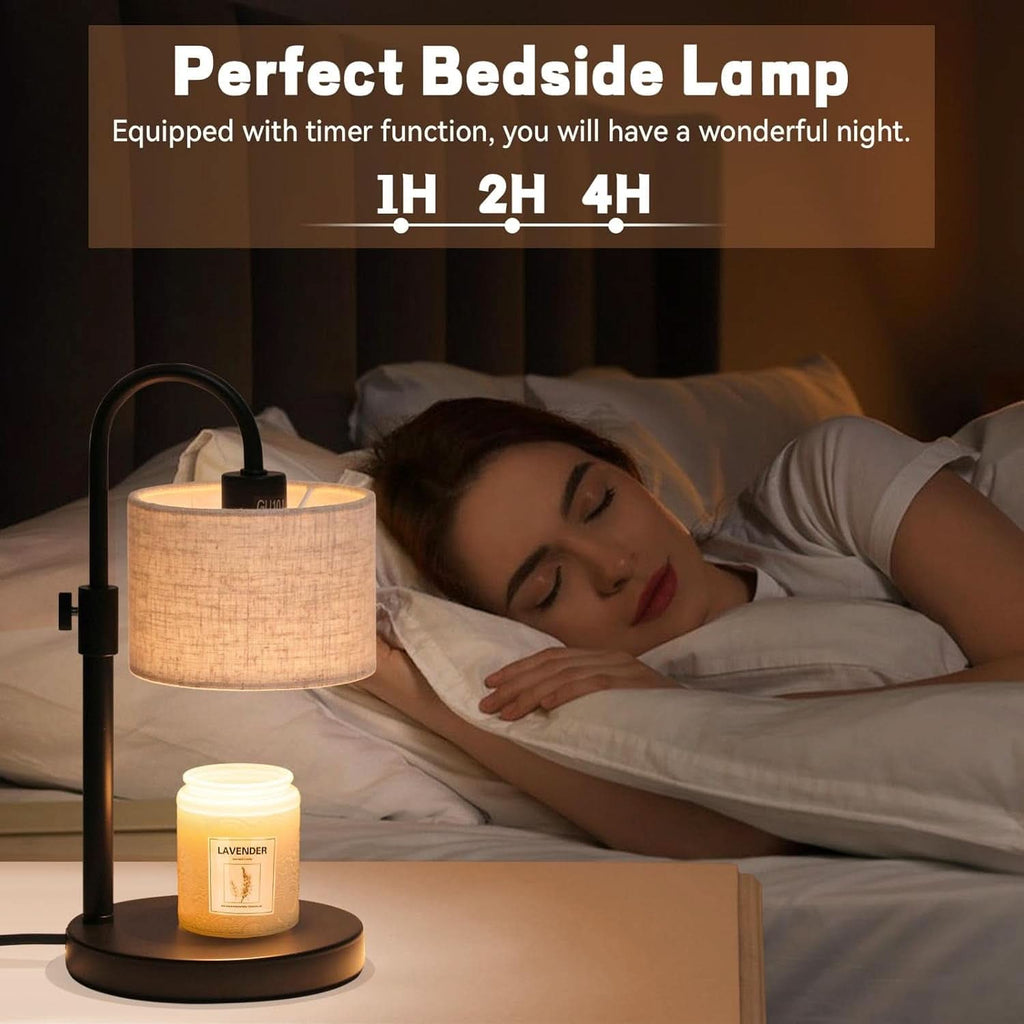 Dimmable Candle Warmer Lamp With Timer Bedroom Decor