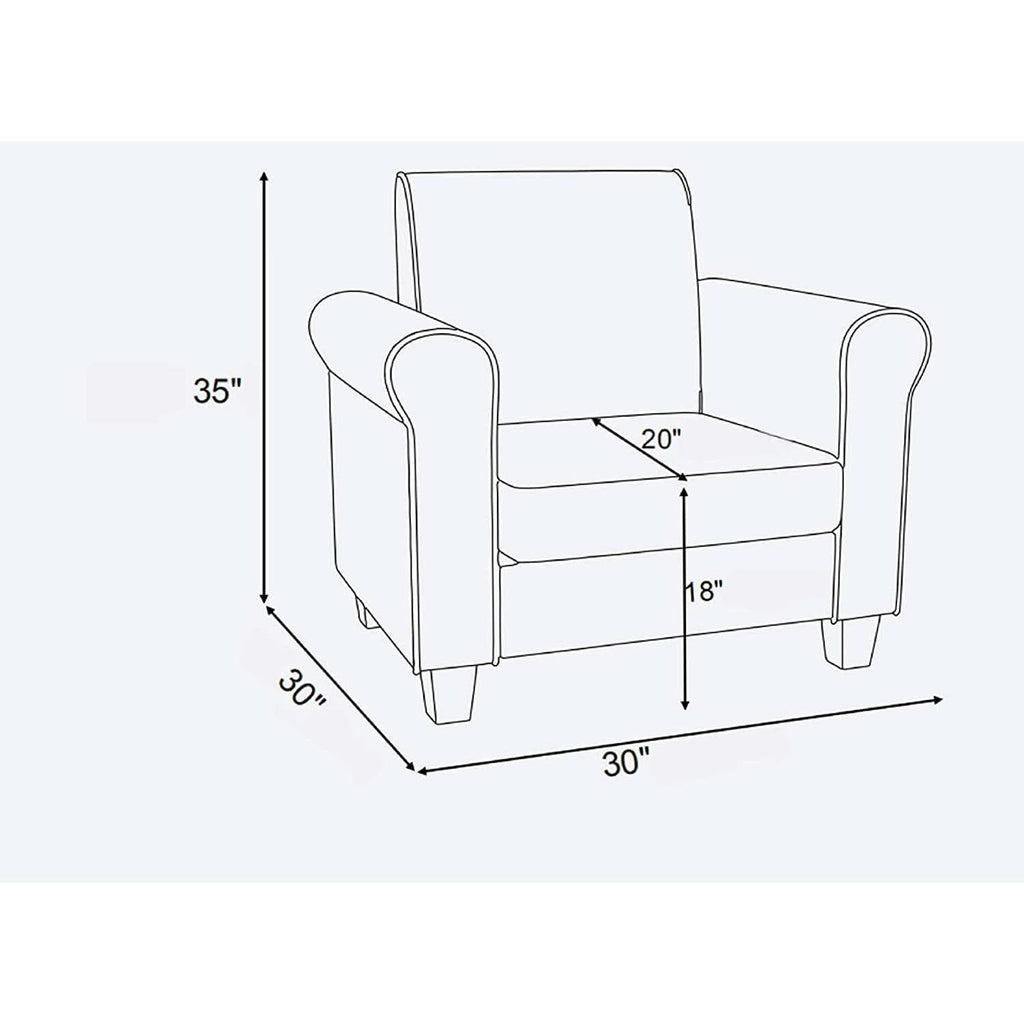 Black Accent Chair Modern Design For Living Room Furniture